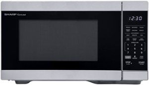 Sharp - Countertop Microwave - Silver - Front_Zoom