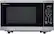 Front. Sharp - Sharp 1.4 cu. ft. Stainless Countertop Microwave Works with Alexa - Stainless Steel.