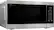 Left. Sharp - 2.2 cu ft Stainless Family Size Countertop Microwave with Sensor cooking and Inverter Technology. - Siver.