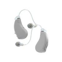 Lucid Hearing - OTC Engage Premium Hearing Aids Android - Grey - Front_Zoom