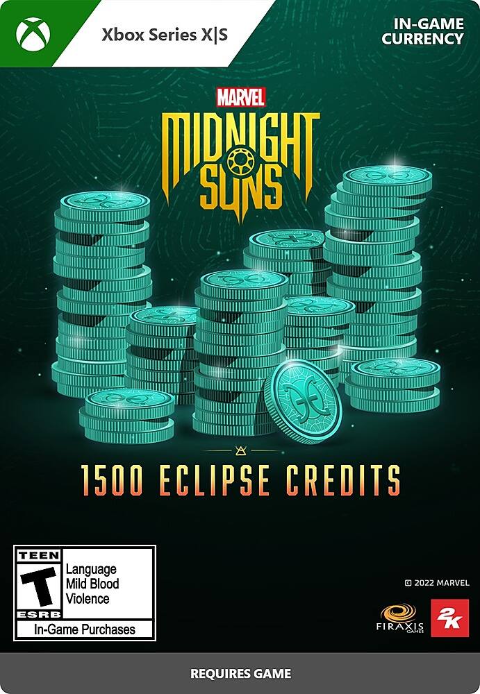 Front. 2K - Marvel's Midnight Suns: 1500 Eclipse Credits - Multi.