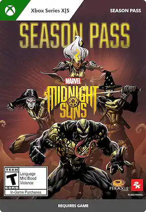 Front. 2K - Marvel's Midnight Suns: Season Pass - Multi. - T (Teen 13+)