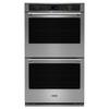 Front. Maytag - 30" Built-In Electric Convection Double Wall Oven with Air Fry - Stainless Steel.