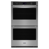 Maytag - 30" Built-In Electric Convection Double Wall Oven with Air Fry - Stainless Steel - Front_Zoom