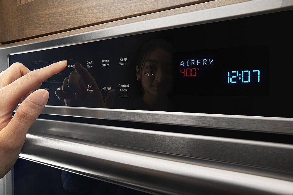 Alt View 16. Maytag - 30" Built-In Electric Convection Double Wall Oven with Air Fry - Stainless Steel.