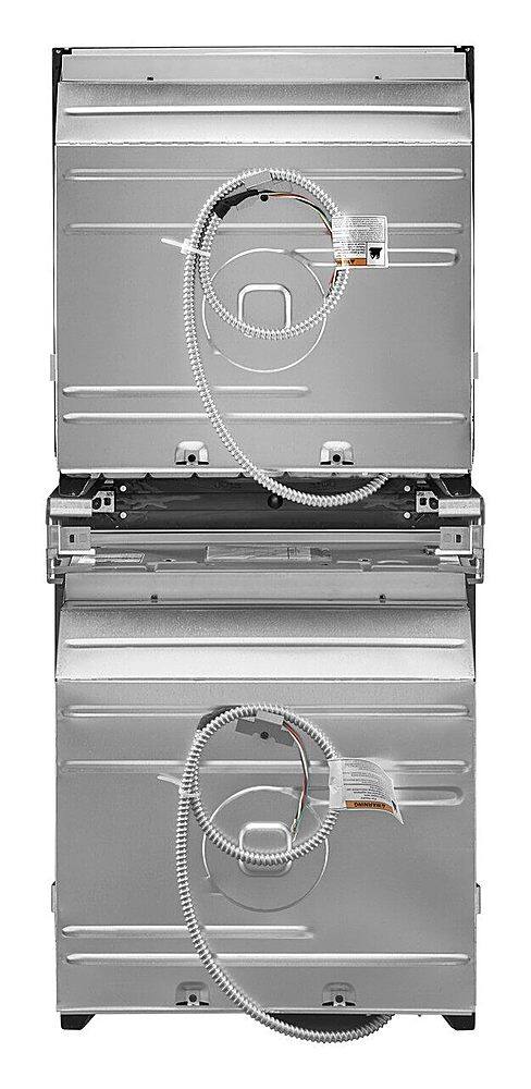 Alt View 11. KitchenAid - 24" Built-In Electric Convection Double Wall Oven with WiFi - Stainless Steel.