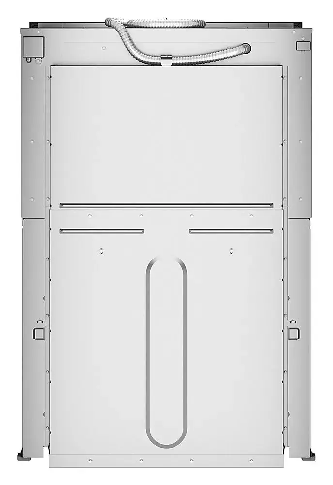 Alt View 13. Whirlpool - 30" Built-In Electric Convection Double Wall Combination with Microwave and WiFi - Stainless Steel.