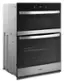 Alt View 1. Whirlpool - 30" Built-In Electric Convection Double Wall Combination with Microwave and WiFi - Stainless Steel.
