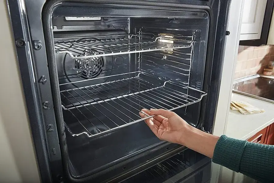 Alt View 14. KitchenAid - 24" Built-In Electric Convection Single Wall Oven with WiFi - Stainless Steel.
