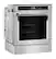 Alt View 1. KitchenAid - 24" Built-In Electric Convection Single Wall Oven with WiFi - Stainless Steel.