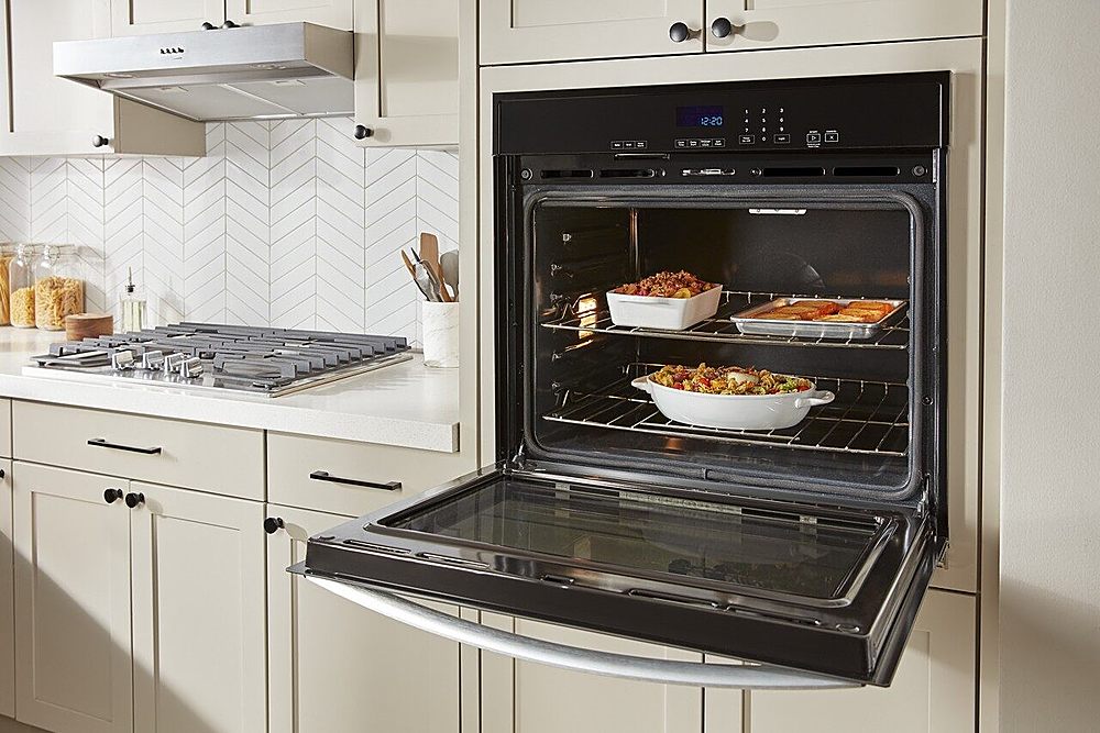 Whirlpool double wall oven deals 30 inch