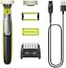 Philips Norelco - OneBlade 360 Face + Body - Hybrid Electric Trimmer and Shaver - Black And Green