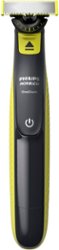 Philips Norelco - OneBlade, 360 Face Hybrid Electric Trimmer and Shaver, QP2724/70 - Black And Lime Green - Angle_Zoom