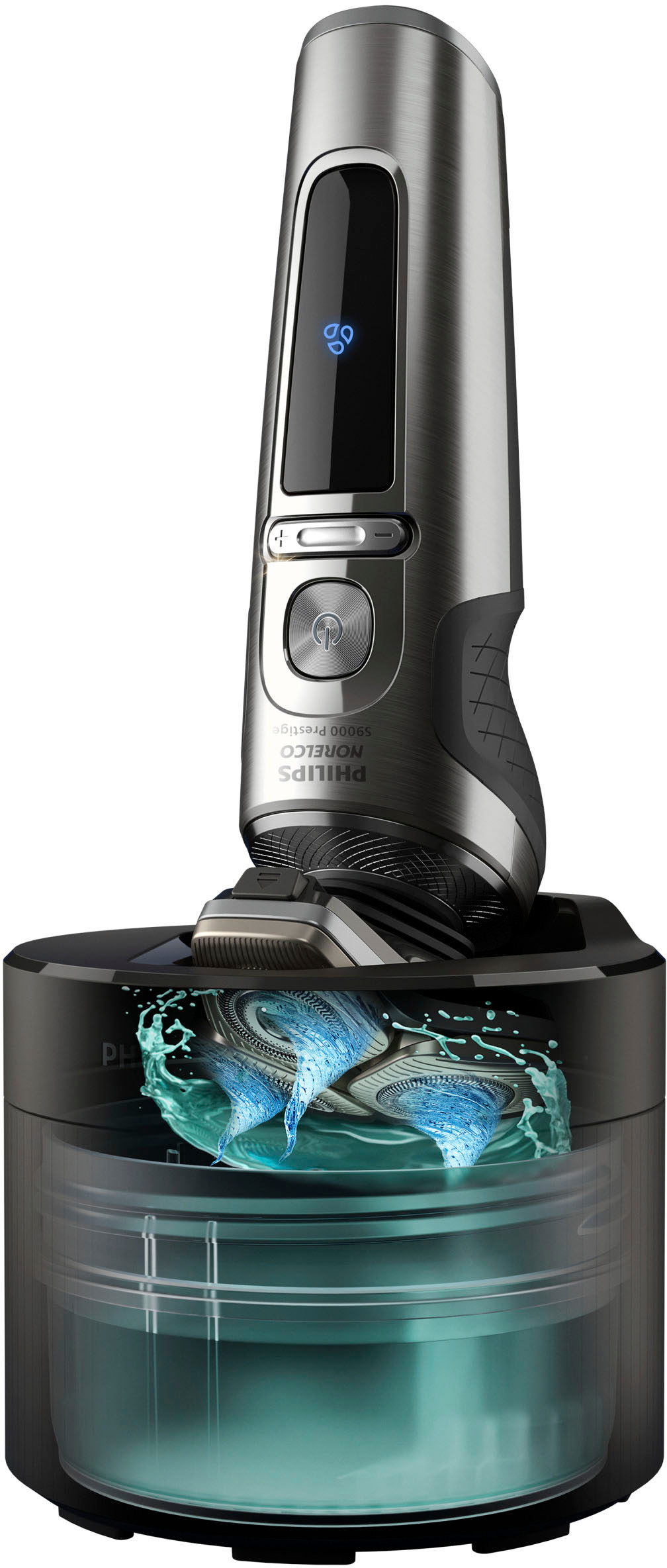 Philips Norelco S9000 Prestige Rechargeable Wet  Dry Shaver with Precision  Trimmer and Premium Case, SP9841/84 Light Brushed Chrome SP9841/84 - Best  Buy