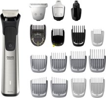 Philips Norelco - Multigroom Series 7000, Mens Grooming Kit with Trimmer,  MG7910/49 - Silver - Angle_Zoom