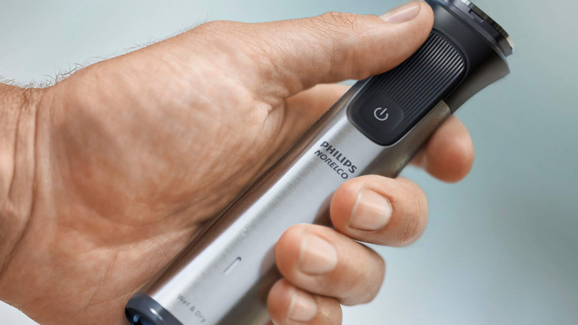 Alt View 29. Philips Norelco - Multigroom Series 7000, Mens Grooming Kit with Trimmer - Silver.