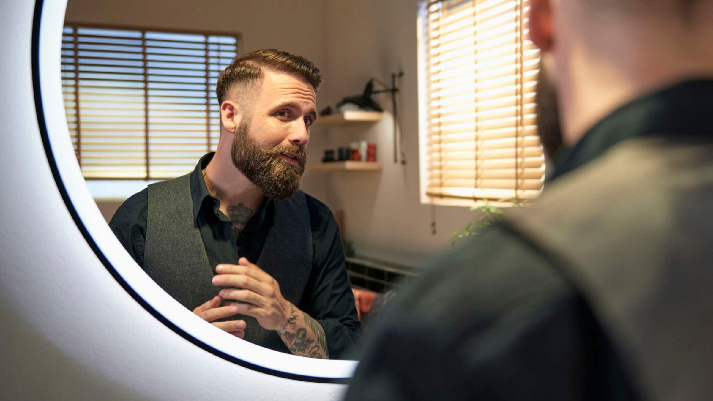 Alt View 32. Philips Norelco - Multigroom Series 7000, Mens Grooming Kit with Trimmer - Silver.