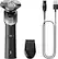 Left. Philips Norelco - Shaver 5000X, Rechargeable Wet & Dry Shaver with Precision Trimmer - Silver/ Black.