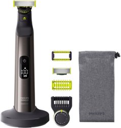Philips Norelco - Philips Norelco, OneBlade 360, Pro Face & Body, Hybrid Electric Trimmer and Shaver, QP6551/70 - Chrome - Angle_Zoom