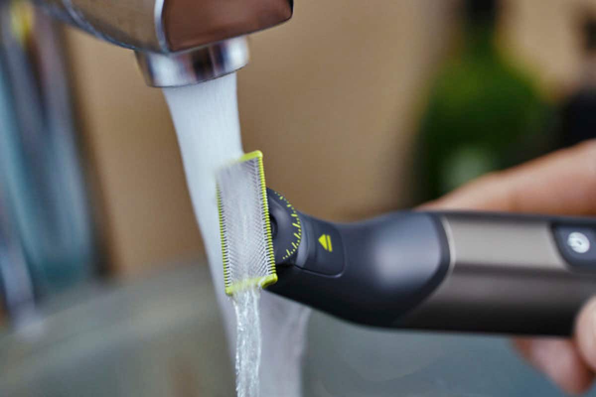 Zoom in on Alt View Zoom 12. Philips Norelco - OneBlade 360, Pro Face & Body, Hybrid Electric Trimmer and Shaver, QP6551/70 - Chrome.