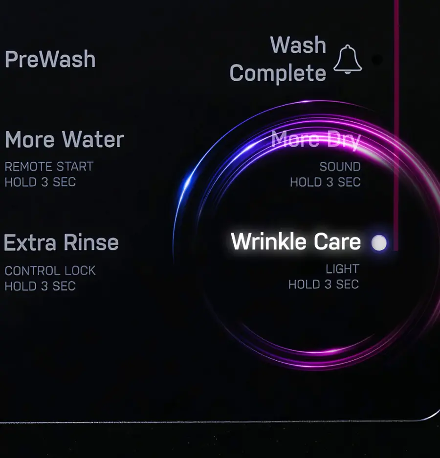 Alt View 40. GE Profile - 4.8 cu. ft. UltraFast Combo Washer & Dryer with Ventless Heat Pump Technology - Carbon Graphite.