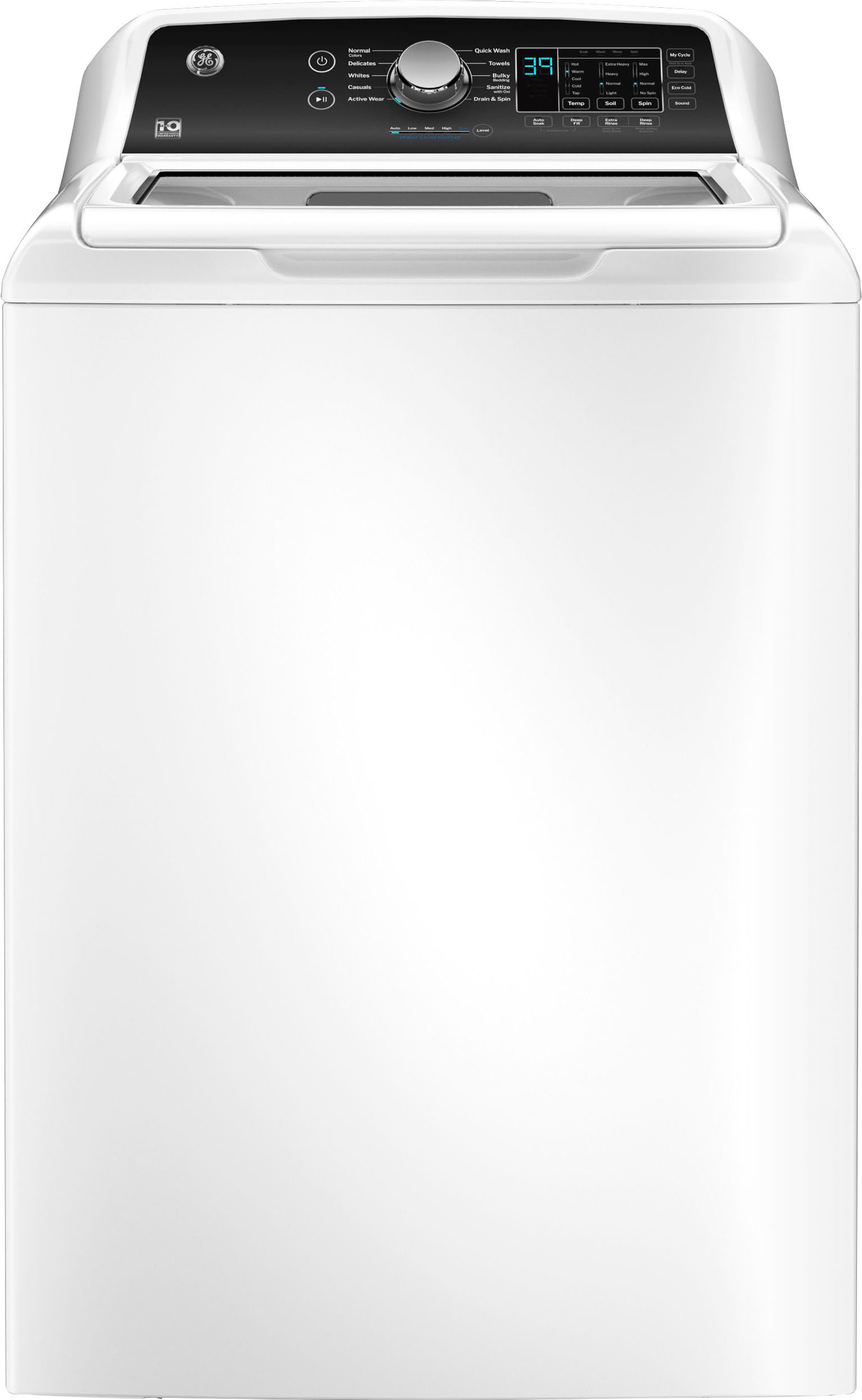 4.5 Cu. Ft. Front Load Washer with Quick Wash Cycle White