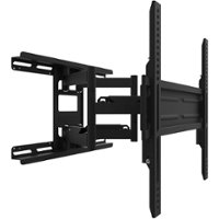 Kanto - Full Motion Security TV Wall Mount for Most 37" to 65" TVs - Extends 17.6" - Black - Alt_View_Zoom_11