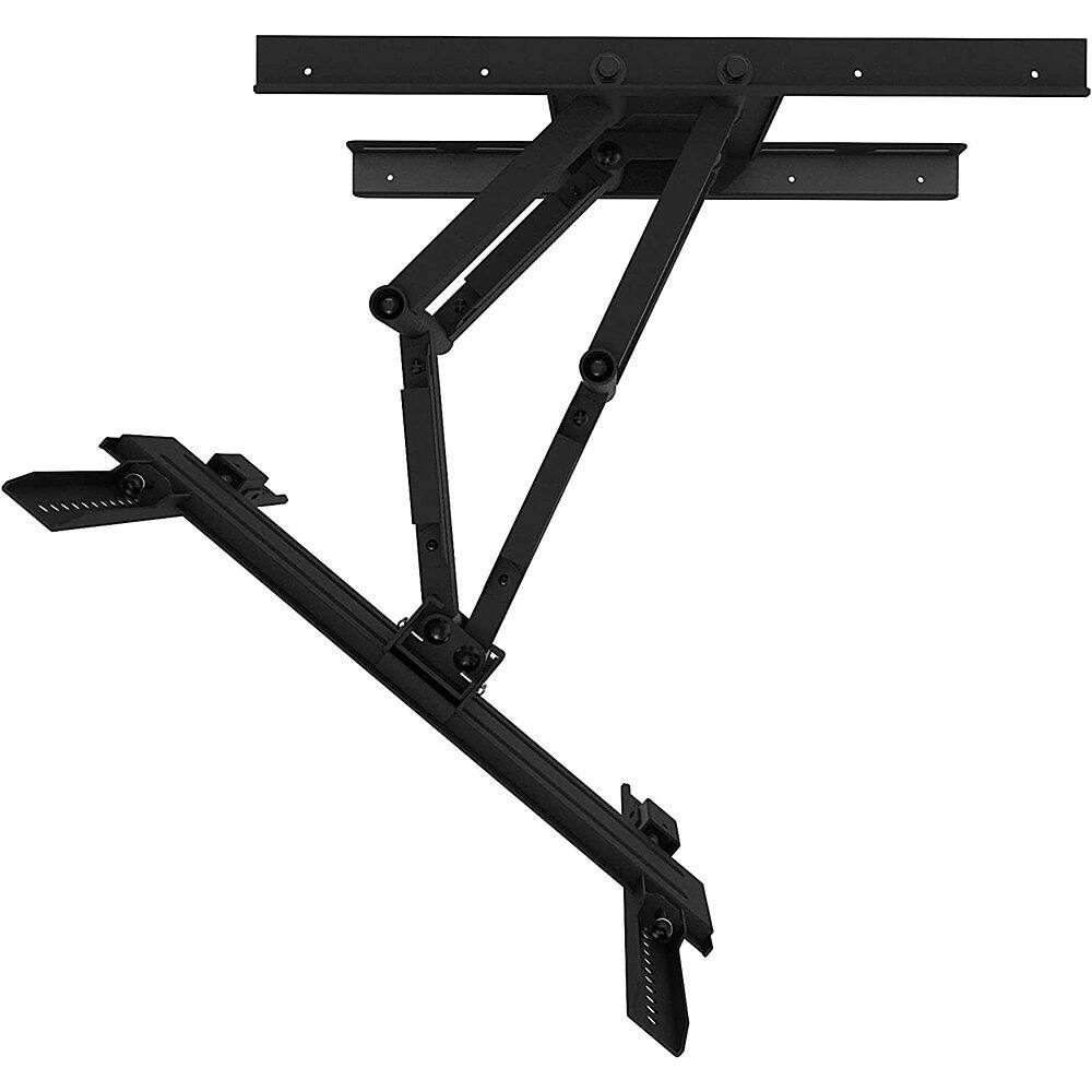 Alt View 12. Kanto - Full Motion Security TV Wall Mount for Most 37" to 65" TVs - Extends 17.6" - Black.