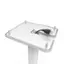 Alt View 13. Kanto - 32" Tall Bookshelf Speaker Floor Stands (Pair) - White.