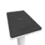 Alt View 14. Kanto - 32" Tall Bookshelf Speaker Floor Stands (Pair) - White.