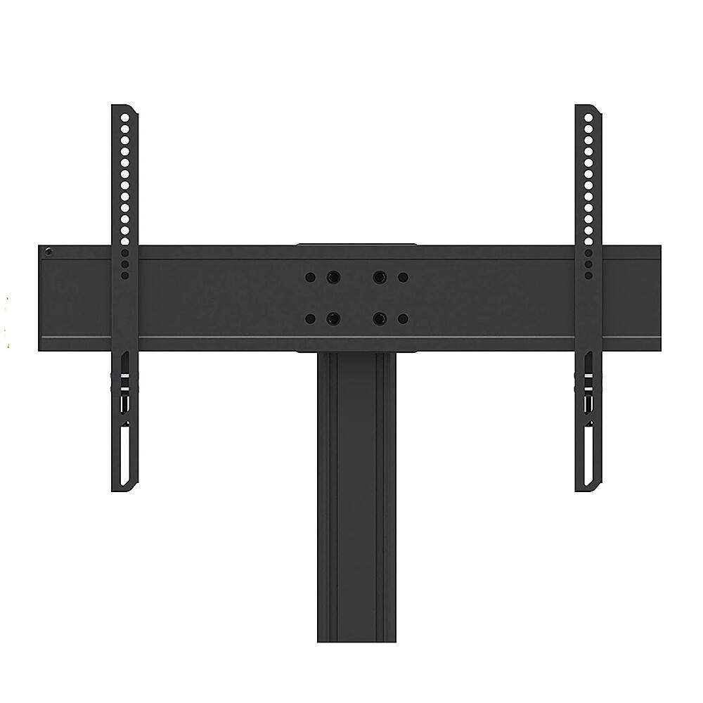 Alt View 13. Kanto - Swiveling Tabletop TV Stand for Most Flat-Panel TVs up to 86" - Black.