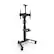 Alt View 11. Kanto - Rolling AV Cart Compatible with All-in-One Video Conferencing Systems for Most 37" to 77" TVs - Black.