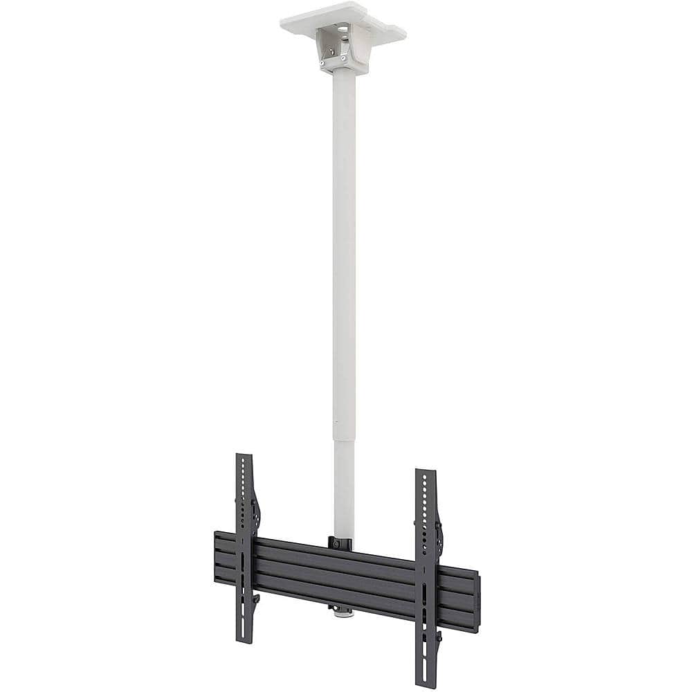 Alt View 11. Kanto - Full Motion TV Ceiling Mount for Most 37" to 70" TVs - White.