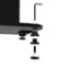 Alt View 13. Kanto - 22" Tall Fillable Bookshelf Speaker Floor Stands (Pair) - Black.