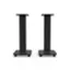 Back. Kanto - 22" Tall Fillable Bookshelf Speaker Floor Stands (Pair) - Black.