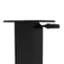 Alt View 11. Kanto - 22" Tall Fillable Bookshelf Speaker Floor Stands (Pair) - Black.