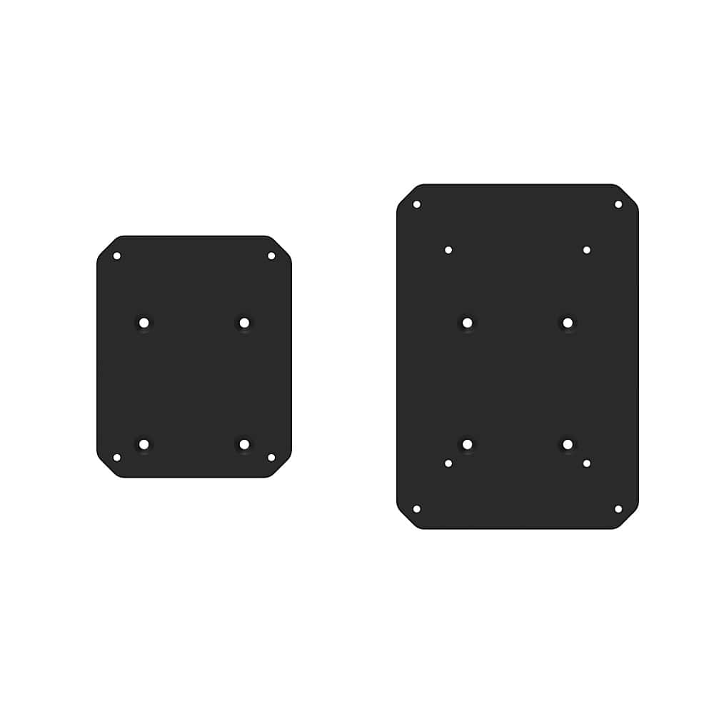 Alt View 15. Kanto - 22" Tall Fillable Bookshelf Speaker Floor Stands (Pair) - Black.