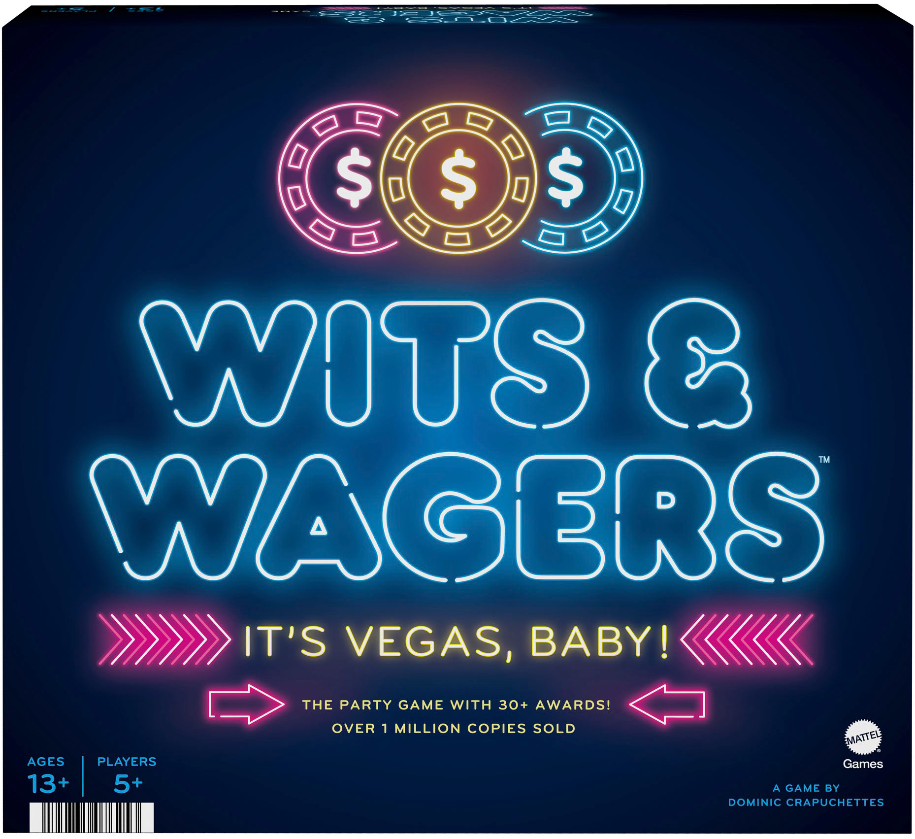 Angle View: Mattel - Wits & Wagers Vegas Edition