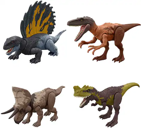 Front. Jurassic World - Strike Attack Dinosaur Action Figure - Styles May Vary.