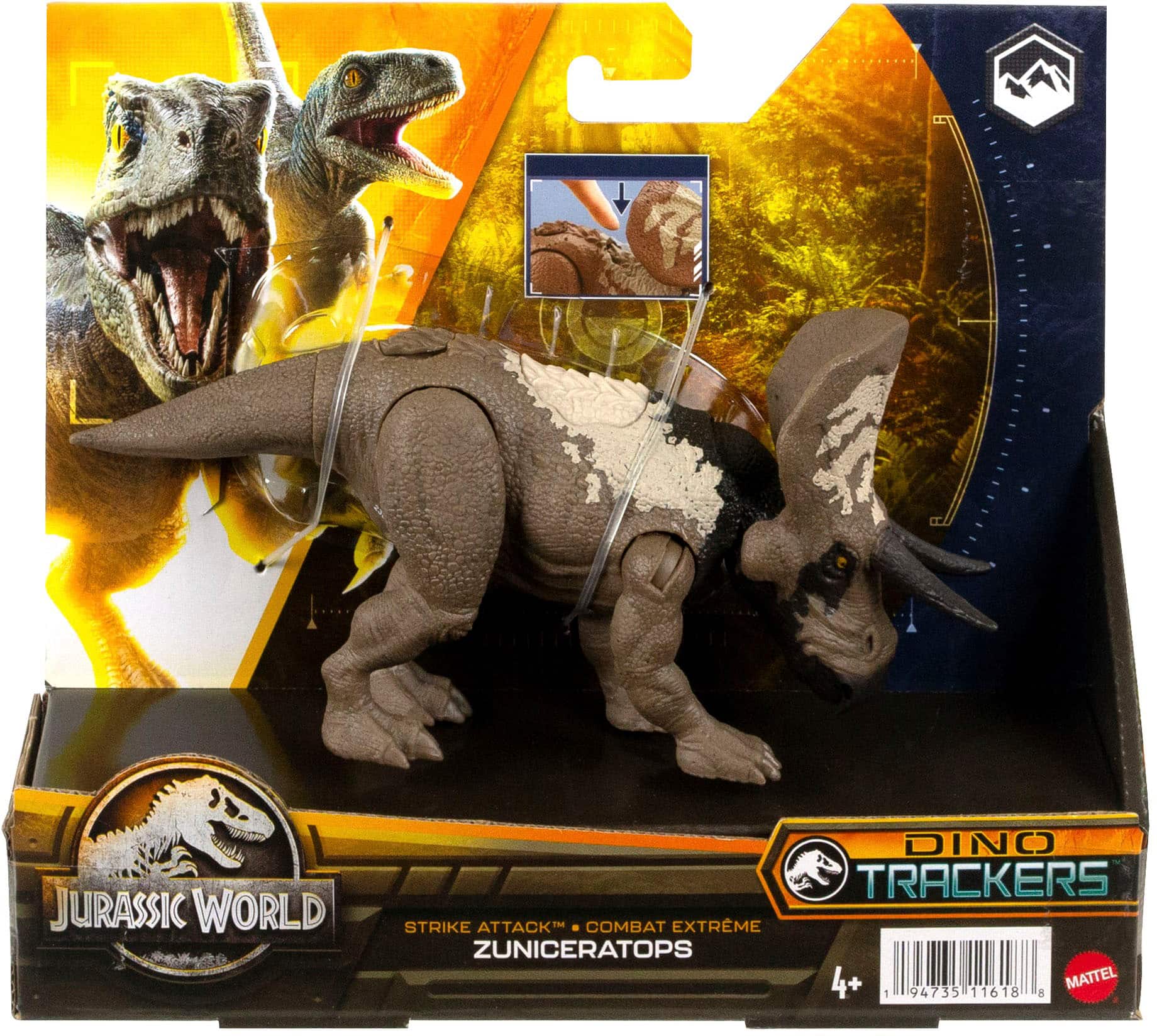 Alt View 25. Jurassic World - Strike Attack Dinosaur Action Figure - Styles May Vary.