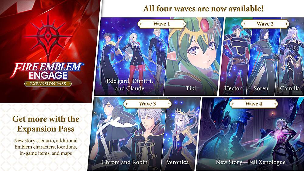Alt View 11. Nintendo - Fire Emblem Engage Expansion Pass.