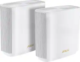 ASUS - Refurbished Excellent - ZenWiFi XT9 AX7800 Tri-Band Mesh Wi-Fi 6 Router (2-Pack) - White