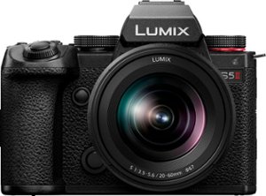 Panasonic - LUMIX S5II Mirrorless Camera with 20-60mm F3.5-5.6 L Mount Lens - Black