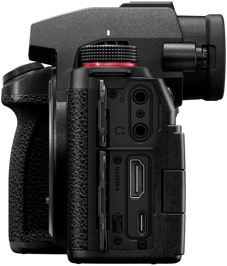Alt View 1. Panasonic - LUMIX S5II Mirrorless Camera with 20-60mm F3.5-5.6 L Mount Lens - Black.
