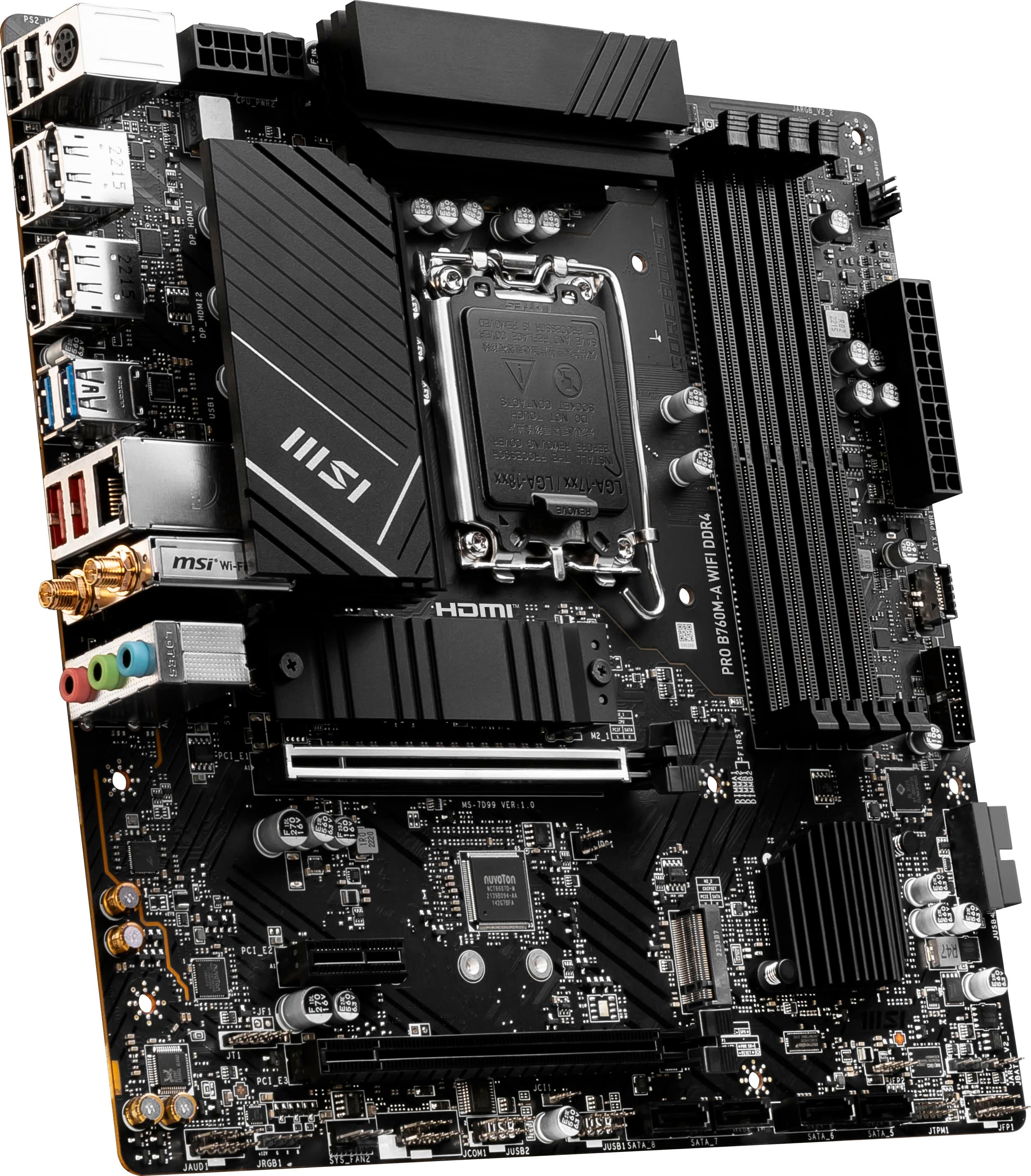 MSI B760M GAMING PLUS WIFI carte mère Intel B760 LGA 1700 micro ATX