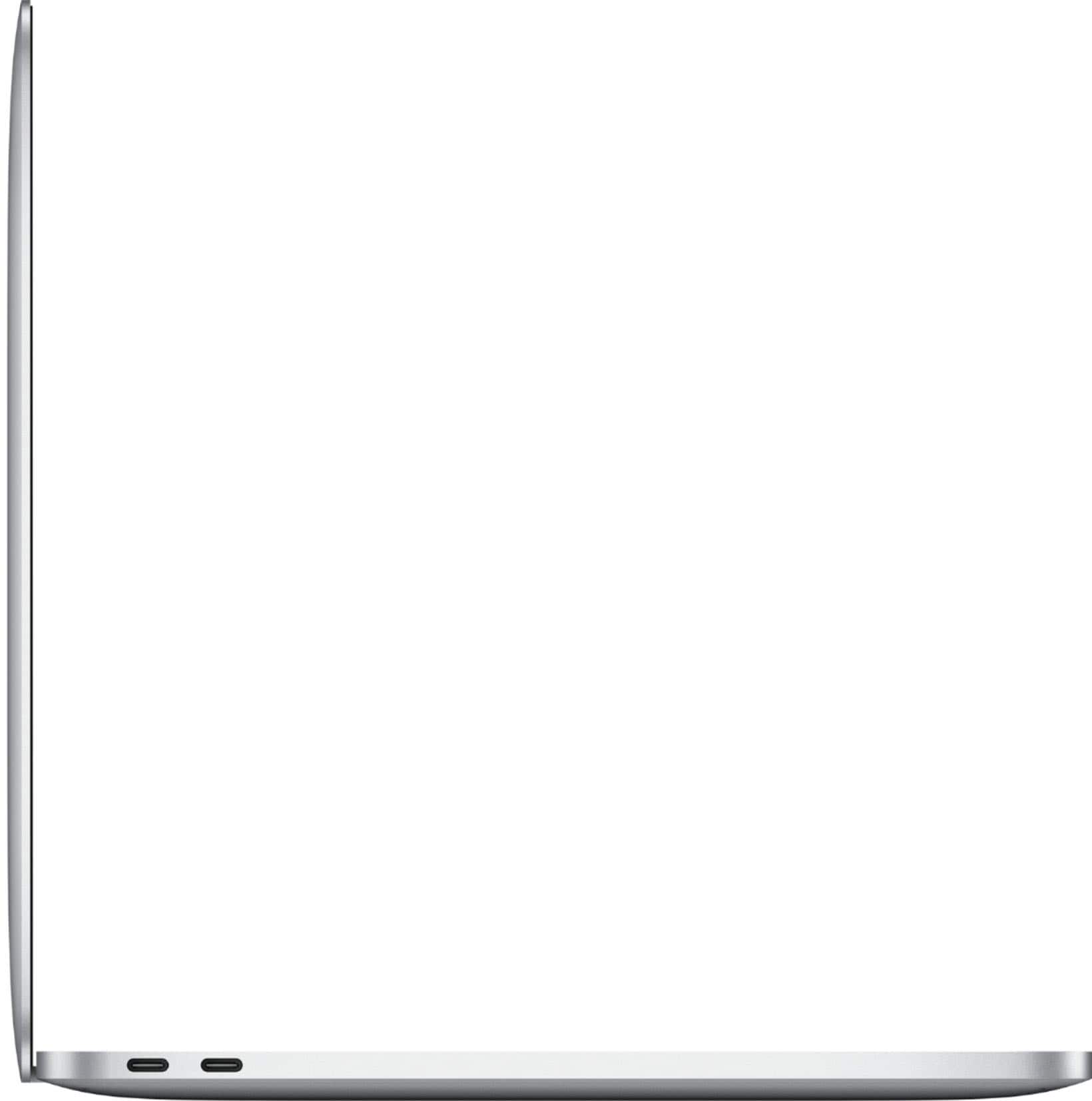 Alt View 10. Apple - Geek Squad Certified Refurbished MacBook Pro® - 13" Display - Intel Core i5 - 8 GB Memory - 256GB Flash Storage - Silver.