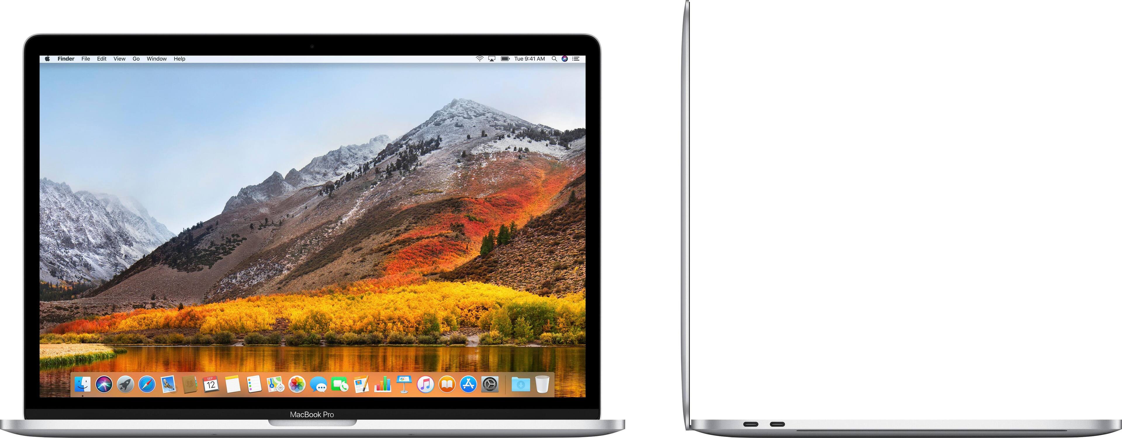 Alt View 11. Apple - Geek Squad Certified Refurbished MacBook Pro® - 15" Display - Intel Core i7 - 16 GB Memory - 512GB Flash Storage - Silver.
