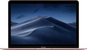 Apple - Geek Squad Certified Refurbished Macbook® - 12" Display - Intel Core M3 - 8GB Memory - 256GB Flash Storage - Front_Zoom