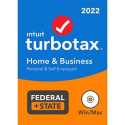 TurboTax - Home and Business 2022 Federal + E-file and State - Windows, Mac OS - Front_Zoom