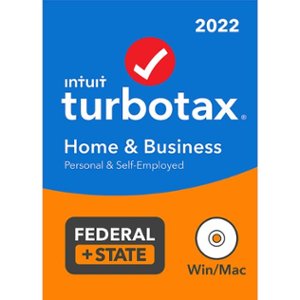 TurboTax - Home and Business 2022 Federal + E-file and State [Disc/CD] - Windows, Mac OS